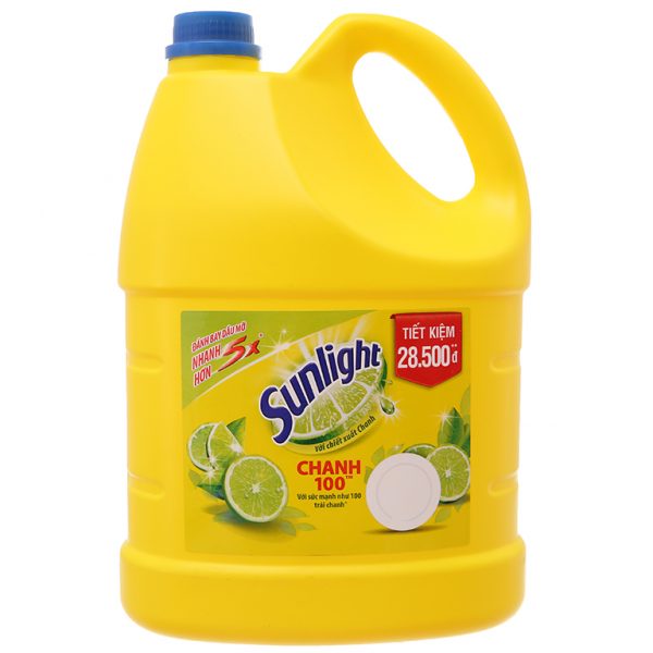 SUNLIGHT DISHWASHING LIQUID LEMON SCENT 3.8KG (3.67L)