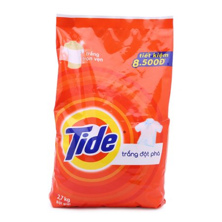 TIDE WASHING POWDER BREAKTHOUGH WHITE BAG 2.7KG